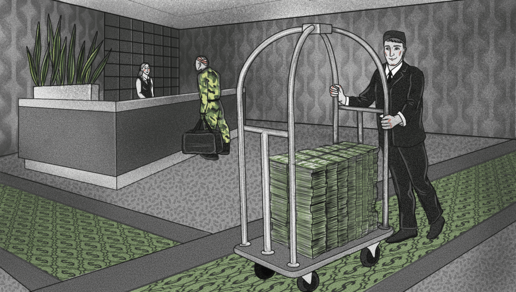 Иллюстрация: Анастасия Кшиштоф. Прибыли отелей в&nbsp;Анапе от&nbsp;лечения наёмников