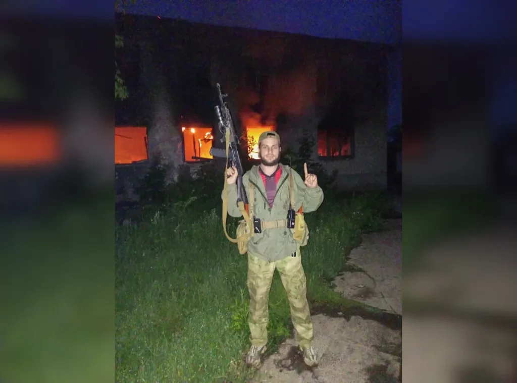 Алхаст Идалов с&nbsp;позывным «Куба». Фото: личная страница ВКонтакте.