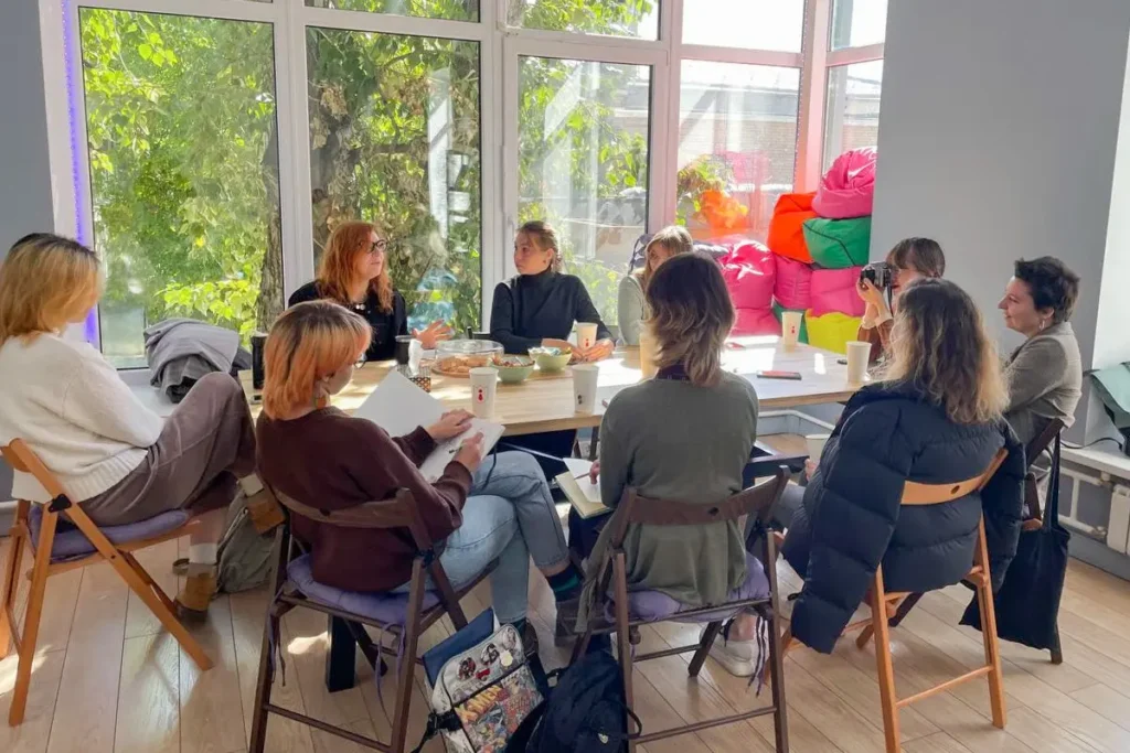 День открытых дверей в&nbsp;Центре «Насилию. нет» в&nbsp;2022&nbsp;году, Москва. Фото: предоставлено Центром «Насилию.нет».