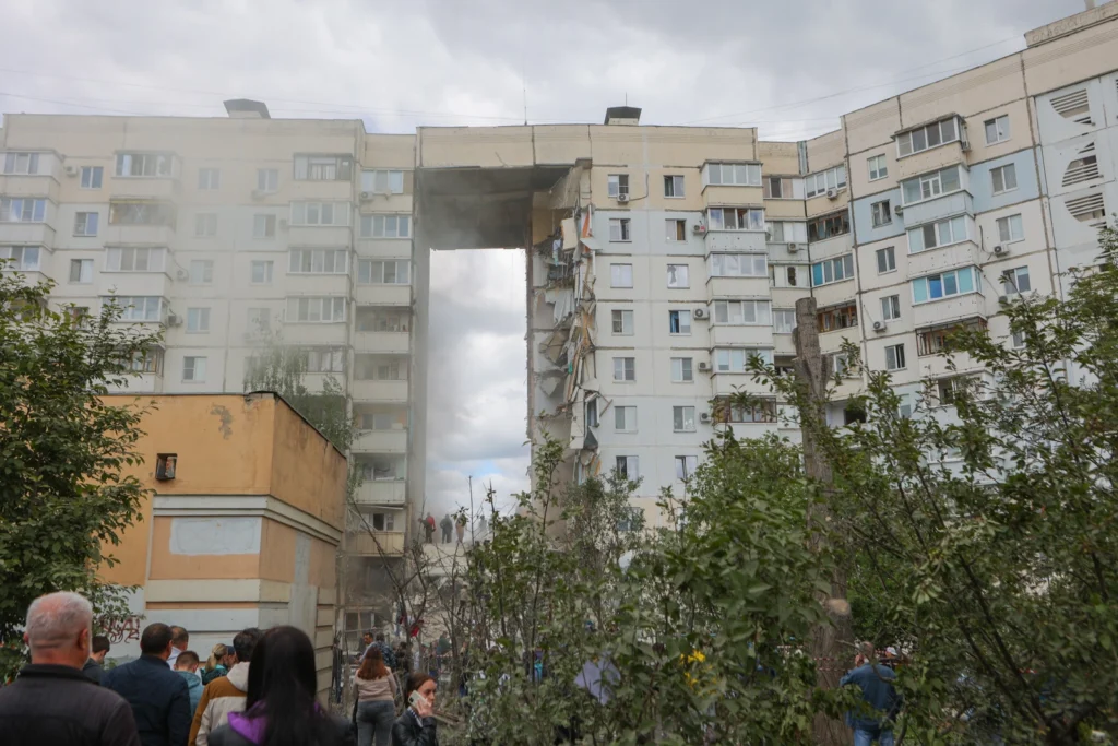 Обрушившийся дом в&nbsp;Белгороде