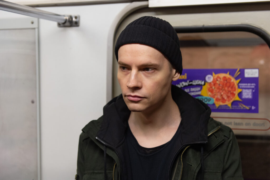 Ярослав Дронов (Шаман) в&nbsp;метро Санкт-Петербурга