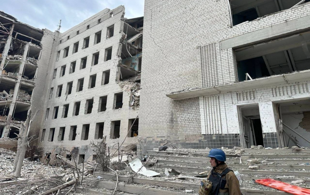 Последствия ракетного удара по&nbsp;Полтаве