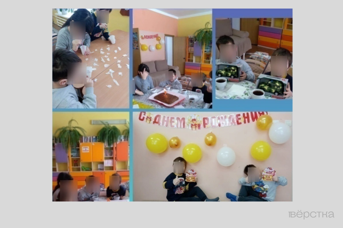 Максим в&nbsp;приюте Белые Берега в&nbsp;день своего рождения