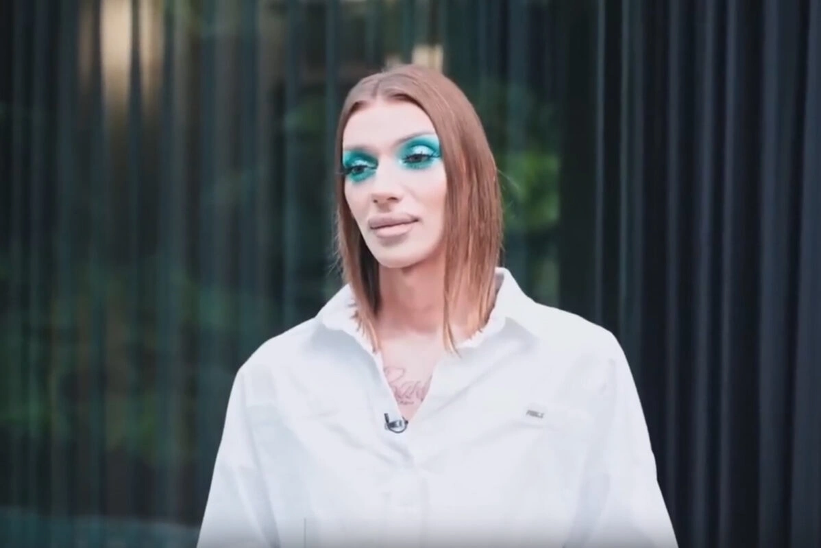 Милана Петрова во&nbsp;время интервью