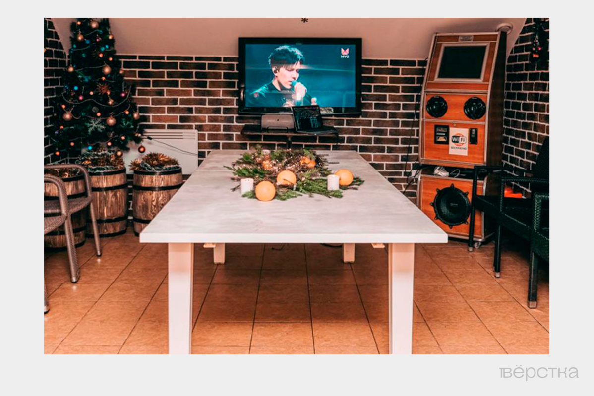 Интерьеры сауны «Трюм» у&nbsp;метро Автозаводская в&nbsp;Москве.