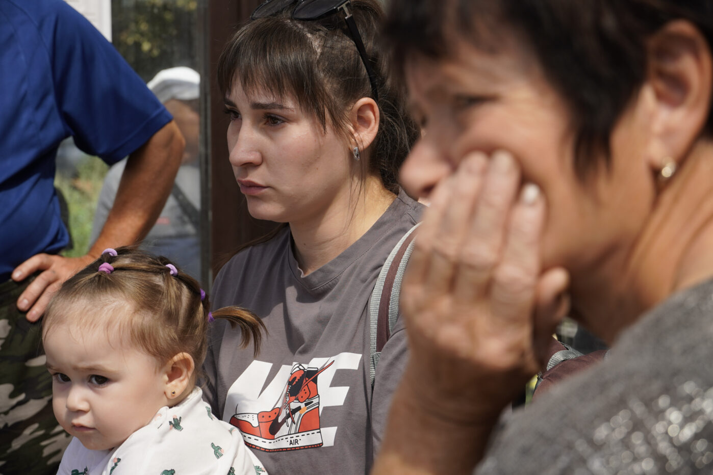 Выдача гуманитарной помощи в&nbsp;Курске