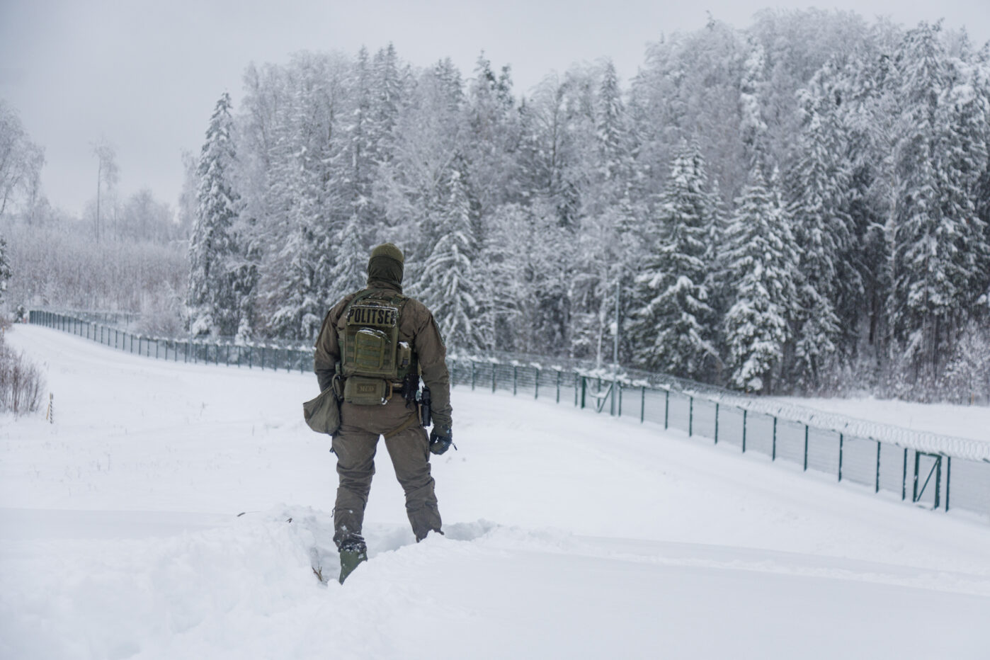 Оборонительная линия на&nbsp;границе между Эстонией и&nbsp;Россией