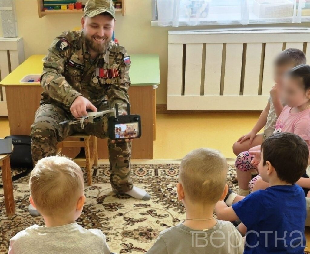 Российским детсадовцам начали рассказывать о&nbsp;службе в&nbsp;беспилотных войсках